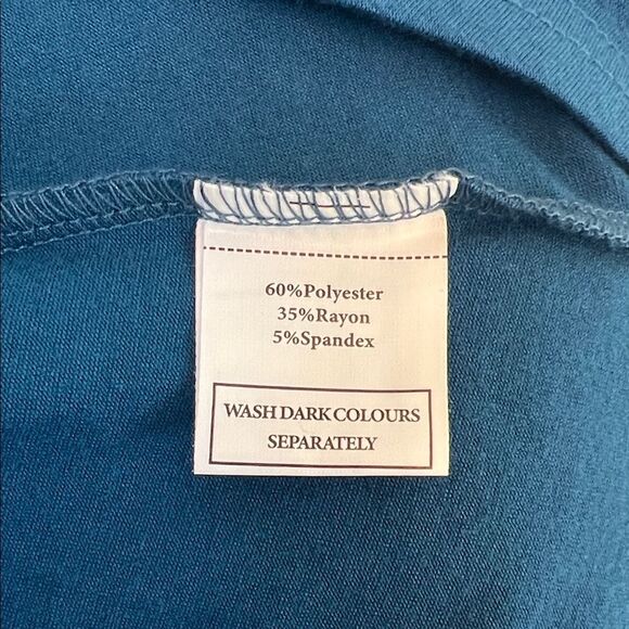 Blue Women's Top - Picture 4 of 5